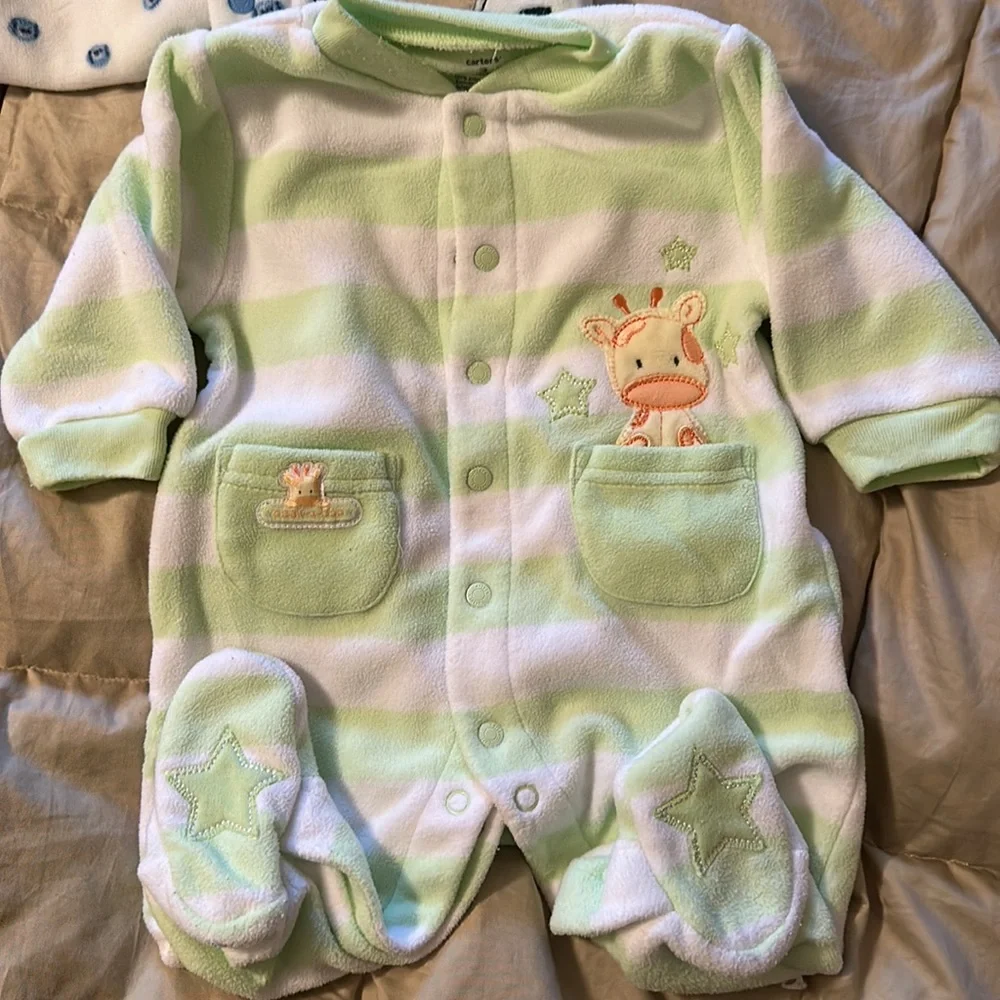Carters Pajamas - 4 pair bundle